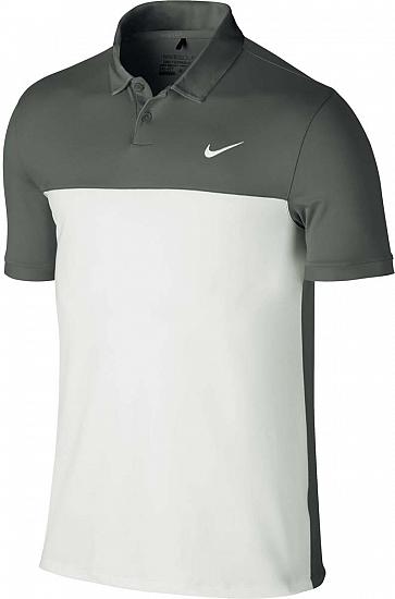 Nike Dri-FIT Icon Color Block Golf Shirts - CLOSEOUTS