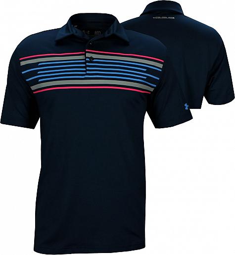 Under Armour ColdBlack Hole Out Golf Shirts - CLEARANCE