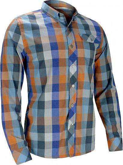 TravisMathew Malibu Woven Long Sleeve Golf Shirts - ON SALE!