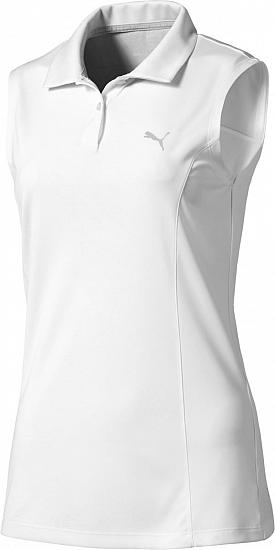 Puma Women's DryCELL Pounce Sleeveless Golf Shirts - ON SALE - RACK