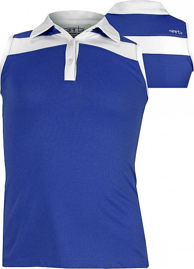 Garb Kids Girls Violet Sleeveless Junior Golf Shirts - ON SALE!
