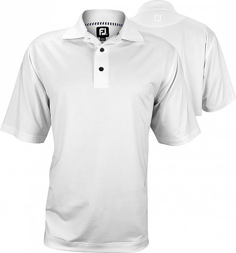 FootJoy ProDry Performance Lisle Custom Logo Golf Shirts with Knit Collar