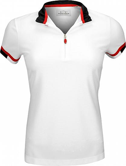 EP Pro Women's Tour-Tech Blocked Golf Shirts - CLEARANCE