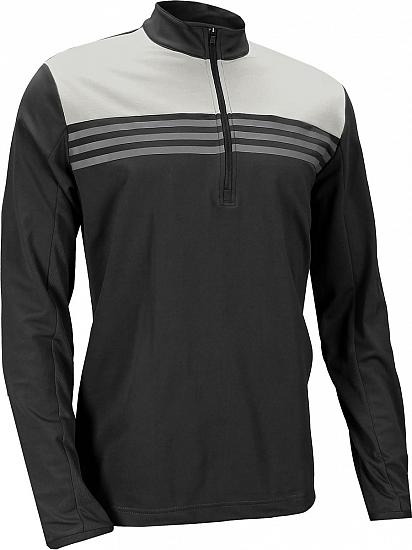 Adidas ClimaCool Colorblock Quarter-Zip Golf Pullovers - ON SALE!