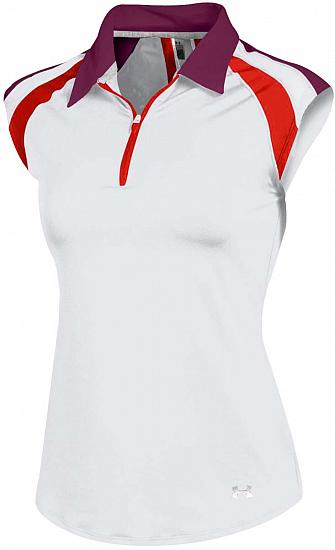 Under Armour Women's Flier Mesh Sleeveless Golf Shirts - CLEARANCE