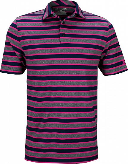 Under Armour Kinetic Stripe Golf Shirts - ON SALE