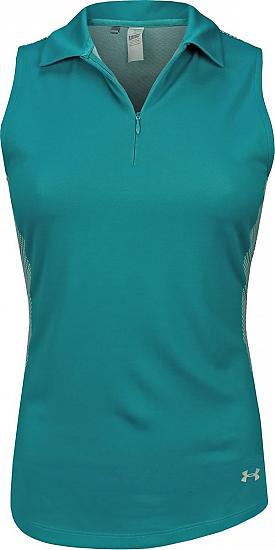 Under Armour Women's Brassie Sleeveless Golf Shirts - FINAL CLEARANCE