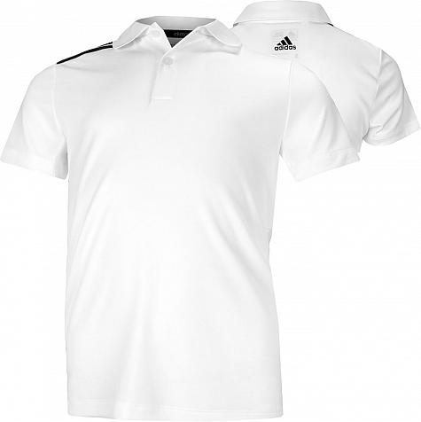 Adidas Climacool 3-Stripes Junior Golf Shirts - ON SALE