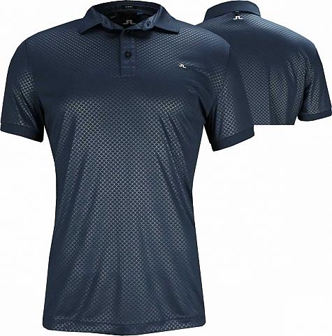 J.Lindeberg Michael Scale TX Jersey Golf Shirts - CLEARANCE
