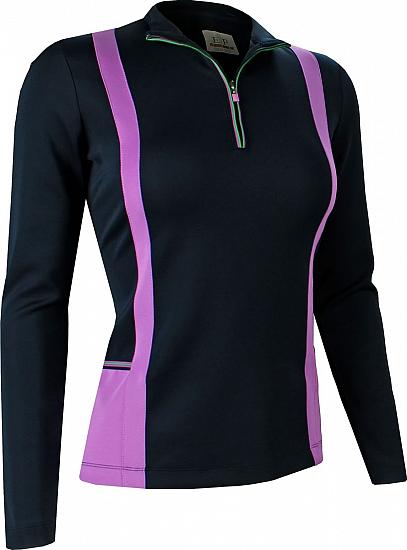 EP Pro Women's Water Resistant Color Blocked Golf Pullovers - ON SALE!