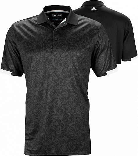 Adidas ClimaCool Engineered Camo Block Golf Shirts - ON SALE!