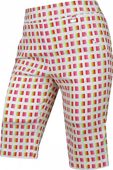 EP Pro Women's Tour-Tech Geo Squares Print Golf Shorts - ON SALE!