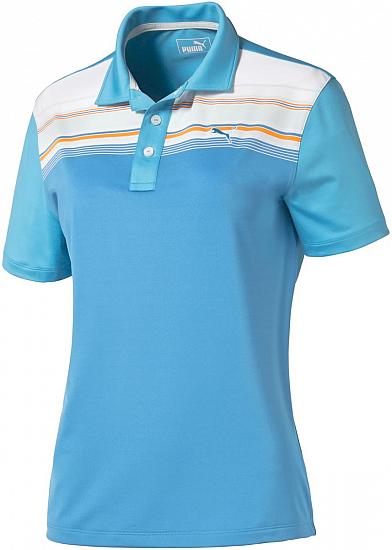 Puma DryCELL Key Stripe Junior Golf Shirts - ON SALE!