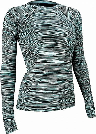 EP Sport Women's Orbit Space Dye Long Sleeve Golf Shirts - ON SALE!