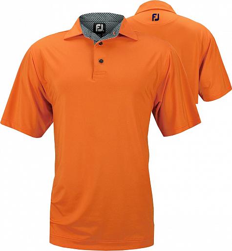 FootJoy Stretch Lisle Solid Self Collar Golf Shirts - Maui Collection - ON SALE!