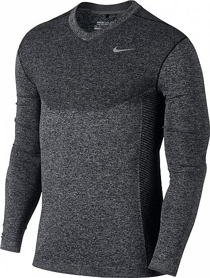 Nike Dri-Fit Knit V-Neck Golf Sweaters