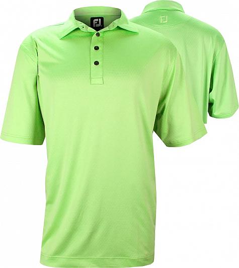 FootJoy Diamond Textured Jacquard Self Collar Golf Shirts - Sanibel Island Collection - ON SALE!