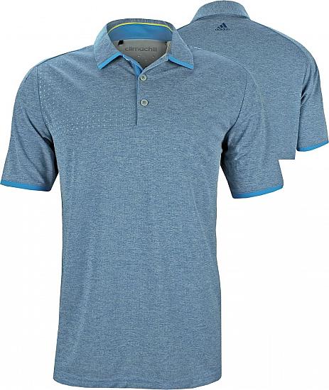 Adidas ClimaChill Dot Fade Heather Golf Shirts - ON SALE!