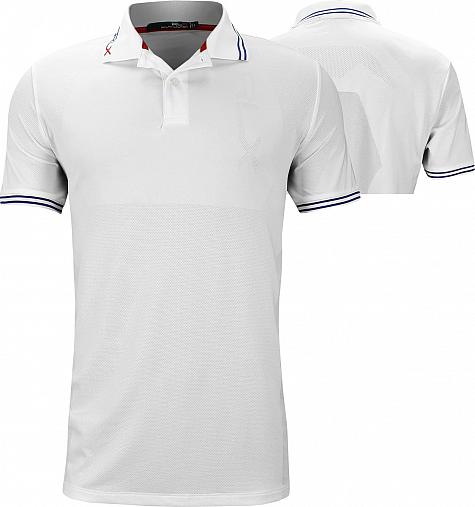 RLX Micro Poly Jacquard Luke Golf Shirts