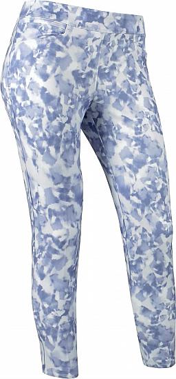 Adidas Women's Adistar Printed Pull-On Cropped Golf Pants - CLEARANCE