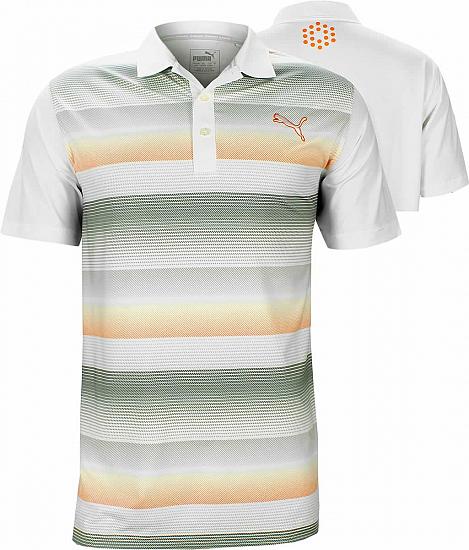 Puma DryCELL GoTime Road Map Stripe Golf Shirts - ON SALE!