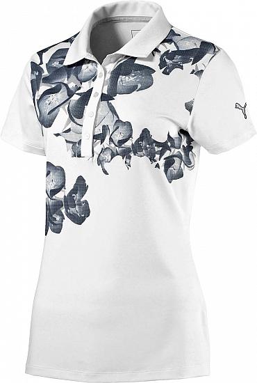 Puma Women's DryCELL Bloom Golf Shirts - CLEARANCE