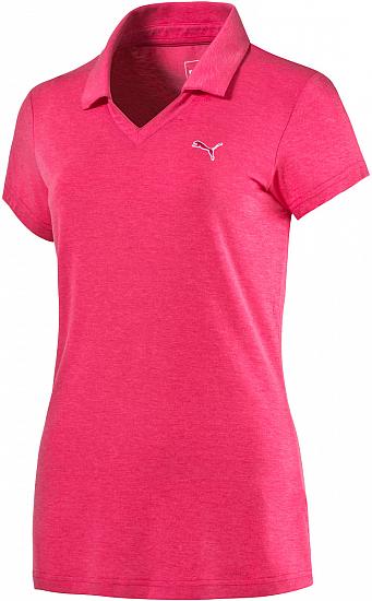 Puma Women's DryCELL Heather Golf Shirts - CLEARANCE
