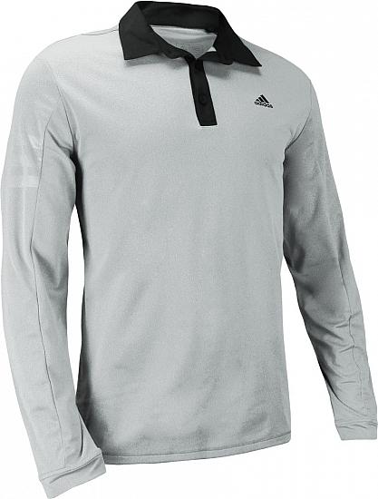 Adidas ClimaWarm 3-Stripes Long Sleeve Golf Shirts - ON SALE!