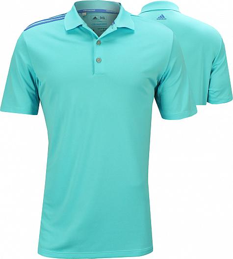 Adidas ClimaChill Print Block Golf Shirts - ON SALE