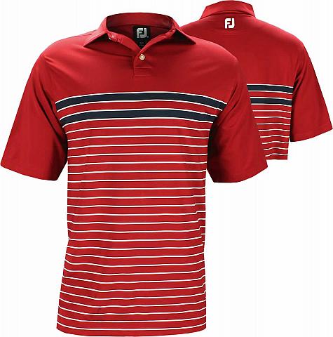FootJoy Engineered Chest Band Lisle Self Collar Golf Shirts - Lexington Collection - FJ Tour Logo Available - ON SALE!