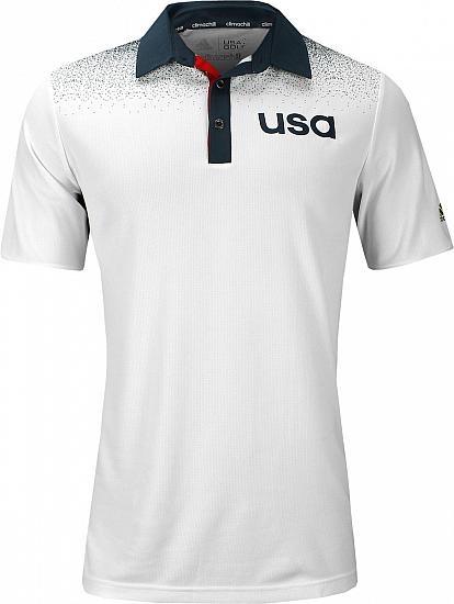 Adidas ClimaChill Shoulder Print Golf Shirts - 2016 Olympics - ON SALE!