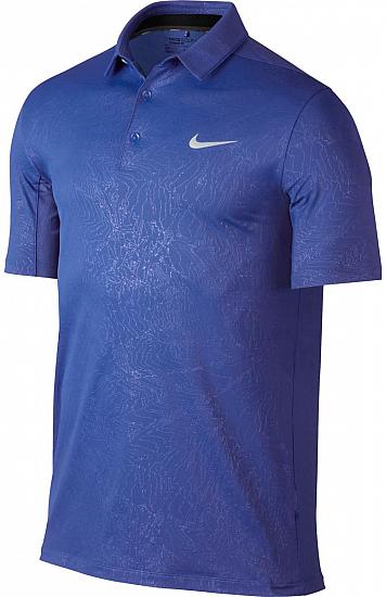 Nike Dri-FIT Mobility Emboss Golf Shirts - CLOSEOUTS