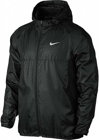 Nike Dri-FIT Printed Packable Hooded Full-Zip Golf Jackets - CLOSEOUTS