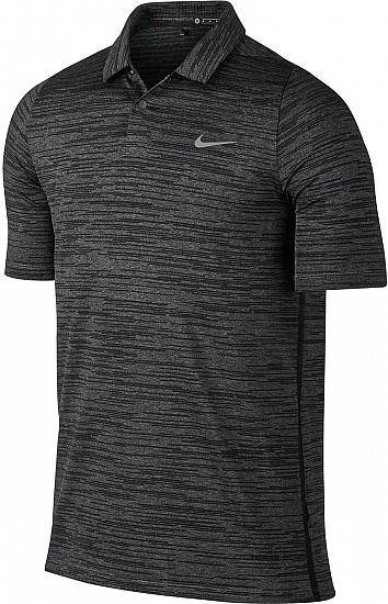 Nike Tiger Woods Dri-FIT Velocity Max Swing Knit Heather Golf Shirts - ON SALE!