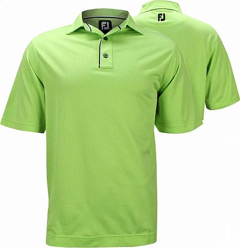 FootJoy V-Jacquard Placket and Neck Taping Golf Shirts - Riverside Collection - FJ Tour Logo Available - ON SALE!