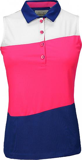 EP Pro Women's Tour-Tech Swirl Color Blocked Sleeveless Golf Shirts - ON SALE
