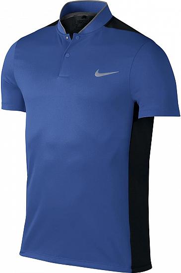 Nike Dri-FIT Momentum Fly Sphere Blocked Golf Shirts - CLOSEOUTS