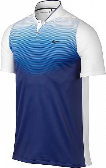 Nike Tiger Woods Dri-FIT Velocity Max Sphere Print Golf Shirts - ON SALE!