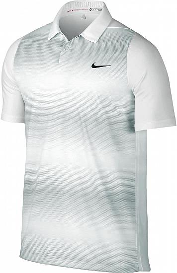 Nike Tiger Woods Dri-FIT Velocity Max Sphere Stripe Golf Shirts - CLOSEOUTS