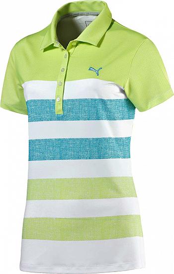 Puma Women's DryCELL Road Map Texture Golf Shirts - ON SALE!