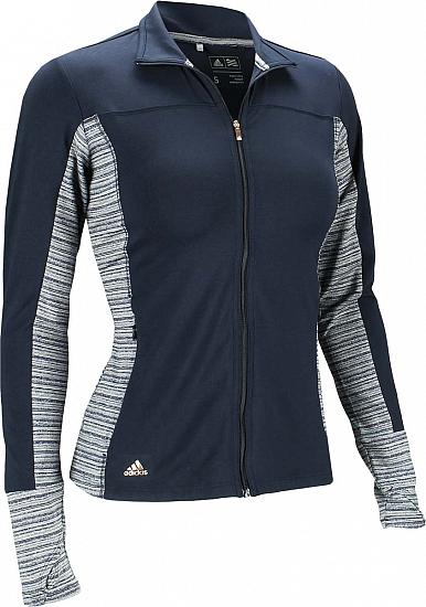 Adidas Women's Advance Rangewear Full-Zip Golf Jackets - CLEARANCE