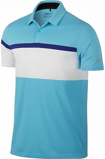 Nike Dri-FIT Mobility Color Block Golf Shirts