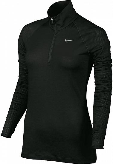 Nike Women's Dri-FIT Merino Half-Zip Long Sleeve Golf Shirts - CLOSEOUTS