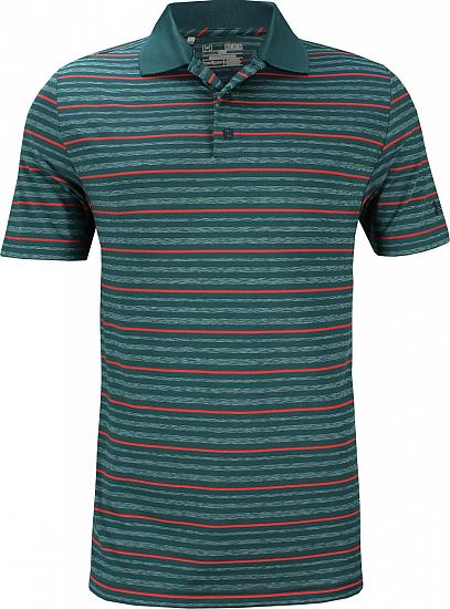 Under Armour Fore Heather Stripe Golf Shirts - ON SALE!