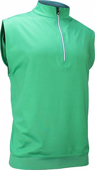 FootJoy Performance Half-Zip Jersey Pullover Golf Vests with Gathered Waist - Asheville Collection