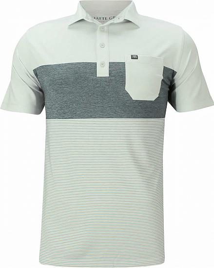 Matte Grey Bond Golf Shirts