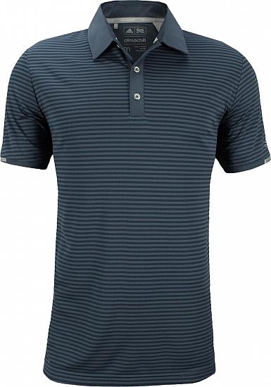 Adidas ClimaChill Tonal Stripe Golf Shirts - Dustin Johnson First Major Sunday