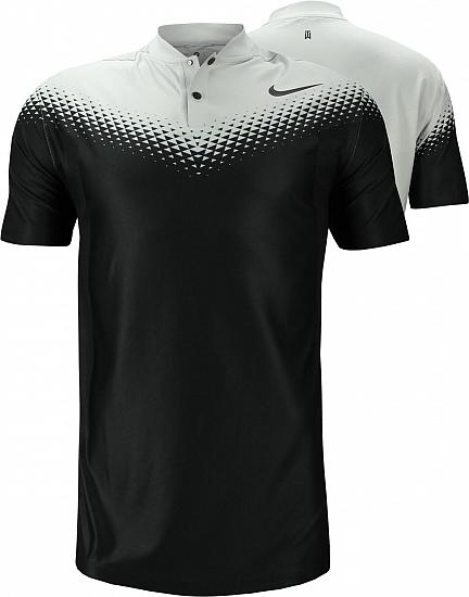 Nike Dri-FIT Tiger Woods Zonal Cooling Mobility 2.0 Golf Shirts - Tiger Woods First Major Friday