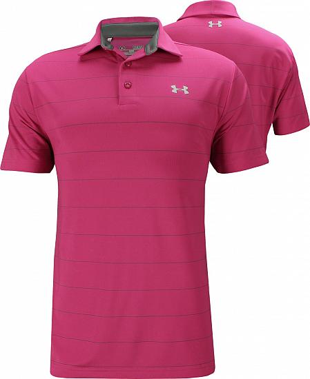 Under Armour Playoff Stripe Golf Shirts - Support Edition - Jordan Spieth TPC Sunday
