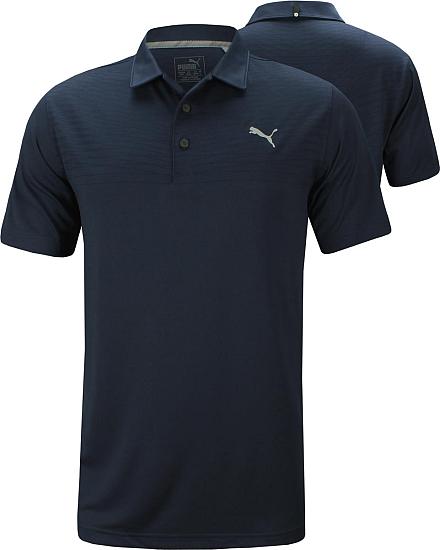 Puma Body Map Jacquard Golf Shirts - ON SALE